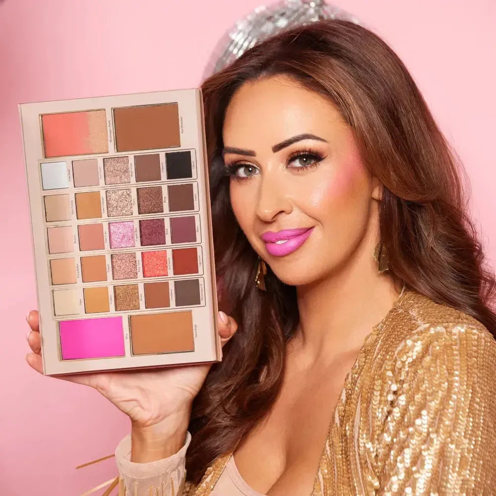 BPerfect Mrs Glam - Showstopper II Palette-Backstage Beauty Finland