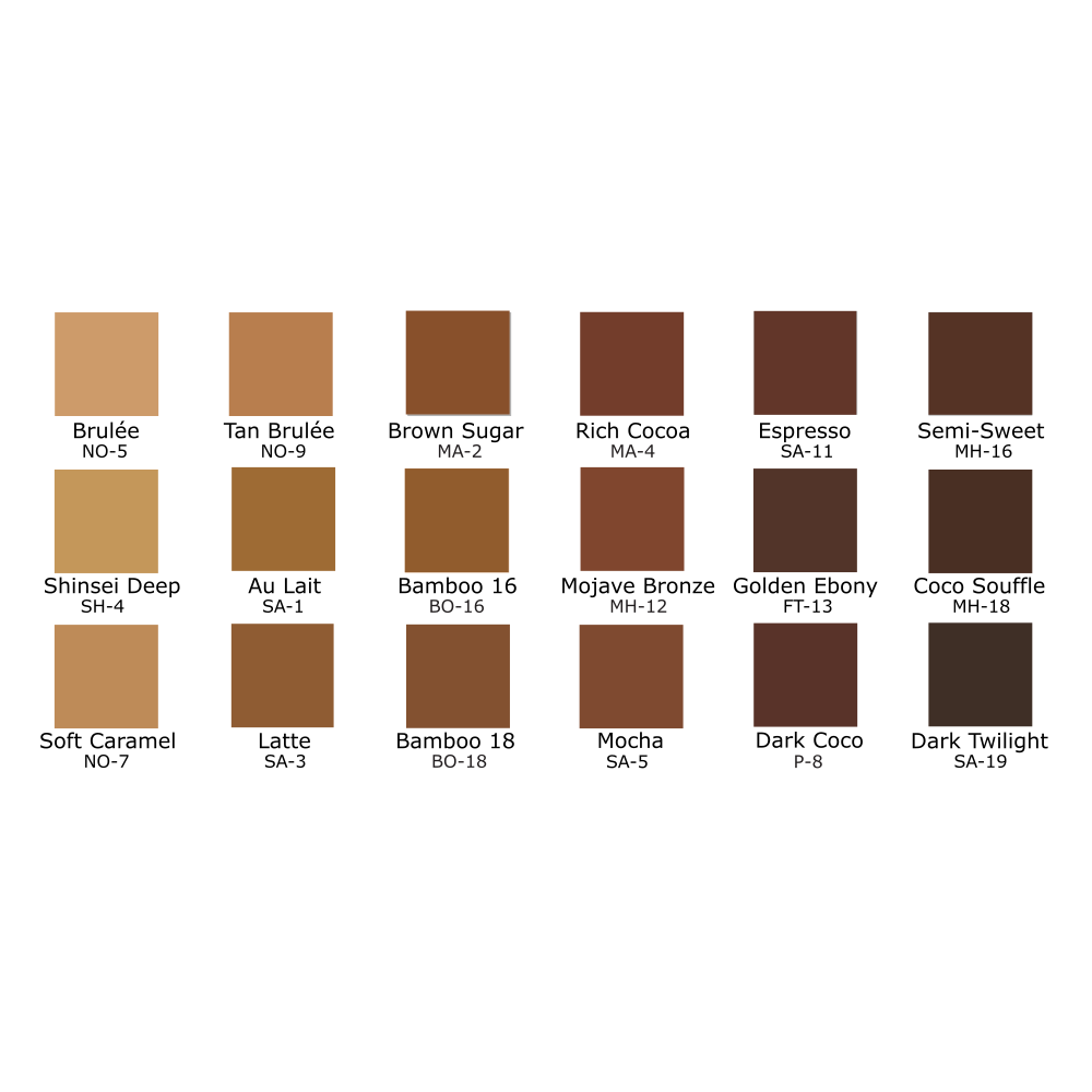 Ben Nye Matte HD Foundation Olive Brown meikkivoidepaletti HDFP-14-Backstage Beauty Finland