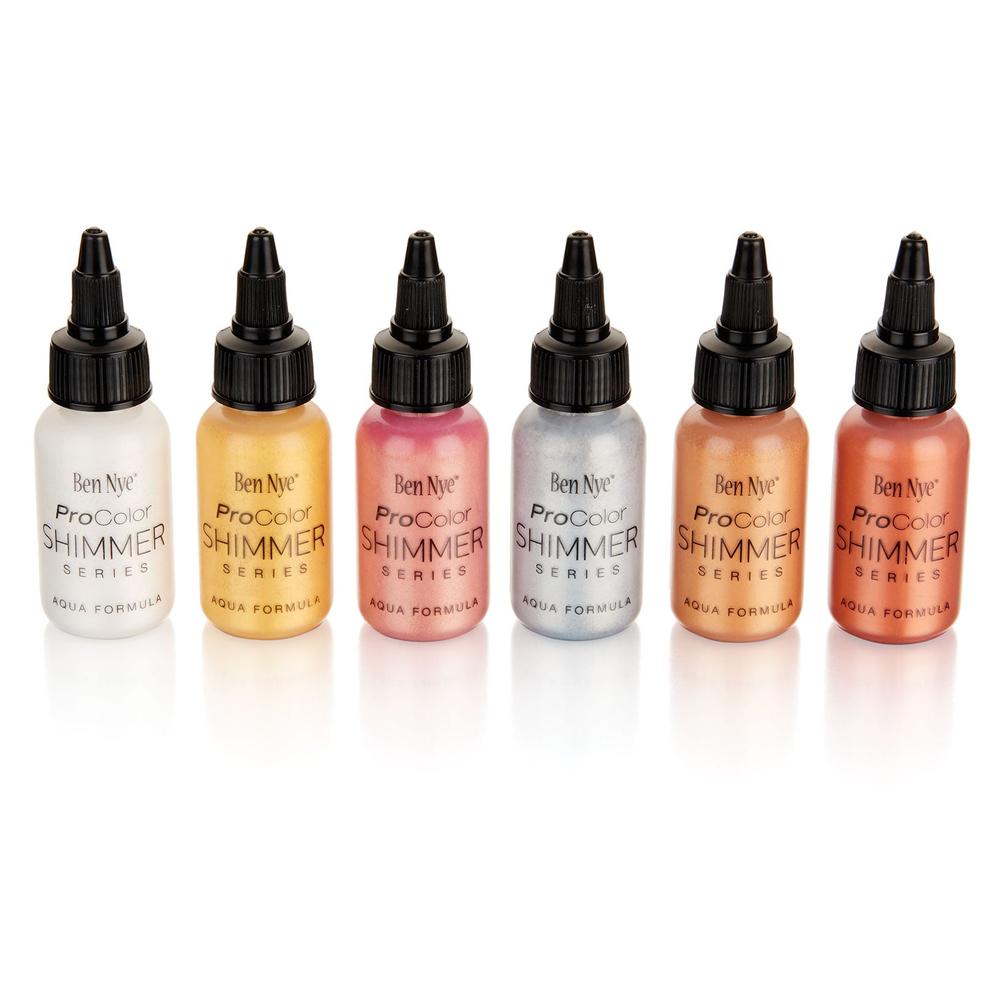 Ben Nye ProColor AirBrush Shimmer Series (PCS-) 29ml - Backstage Beauty Finland