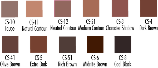 Ben Nye Creme Shadows (CS-)