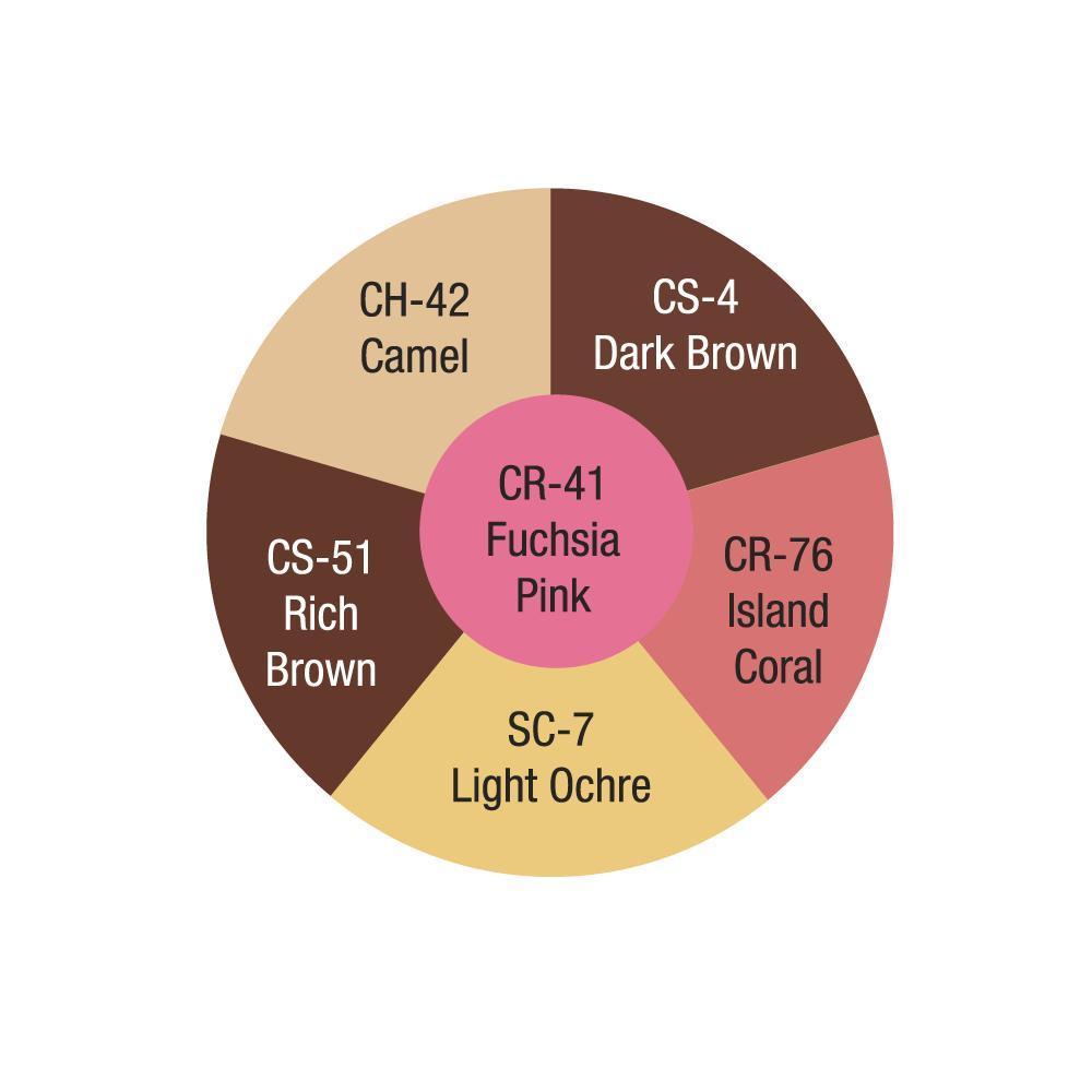Ben Nye Brown Contour Wheel (CBW-5) - Backstage Beauty Finland