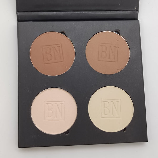 Ben Nye x Studio Diva puuterimainen korostus- ja varjostuspaletti (ESP-45)