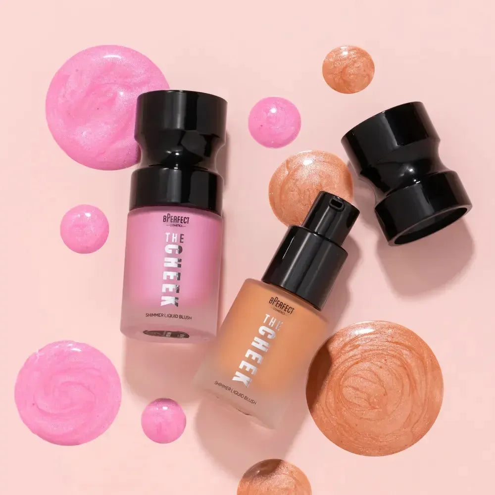 BPerfect THE CHEEK - Shimmer Liquid Blush nestemäinen poskipuna - Backstage Beauty Finland