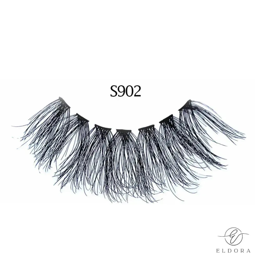 Eldora S902 Synthetic Lash tekoripset-Backstage Beauty Finland