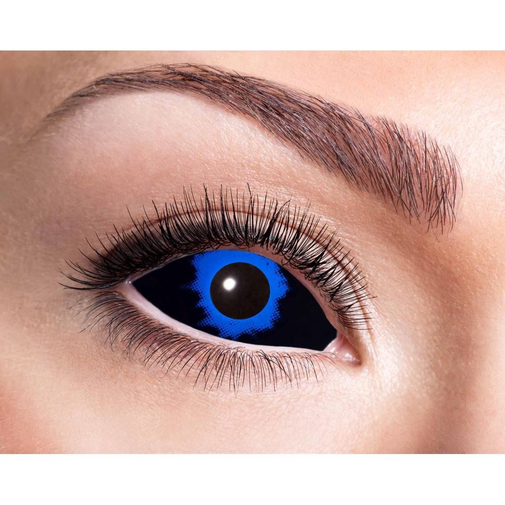 z-s08 Sclera Blue Demon piilolinssit-Backstage Beauty Finland