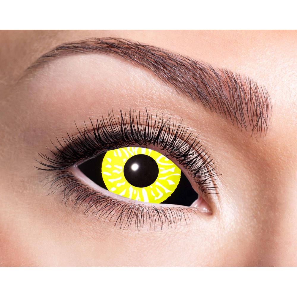 z-s15 Sclera Black Yellow piilolinssit-Backstage Beauty Finland