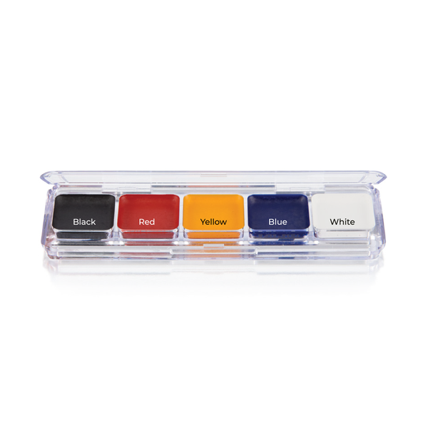 Ben Nye Primary Alcohol FX Palette alkoholiväripaletti (AAP-01)