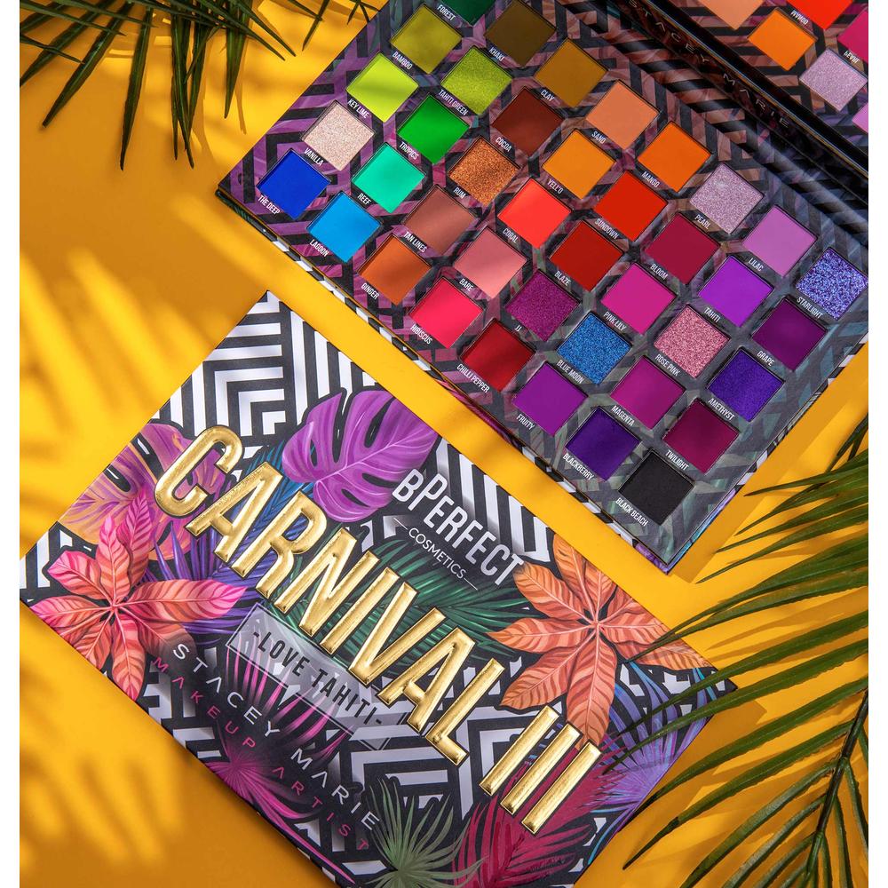BPERFECT X STACEY MARIE – CARNIVAL III LOVE TAHITI luomiväripaletti - Backstage Beauty Finland