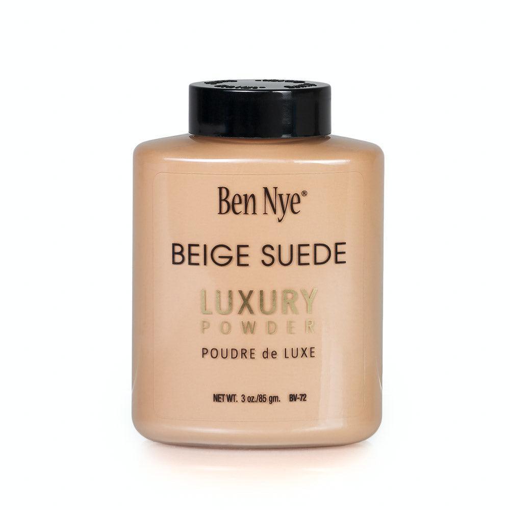 Ben Nye Beige Suede Luxury Powder irtopuuteri - Backstage Beauty Finland