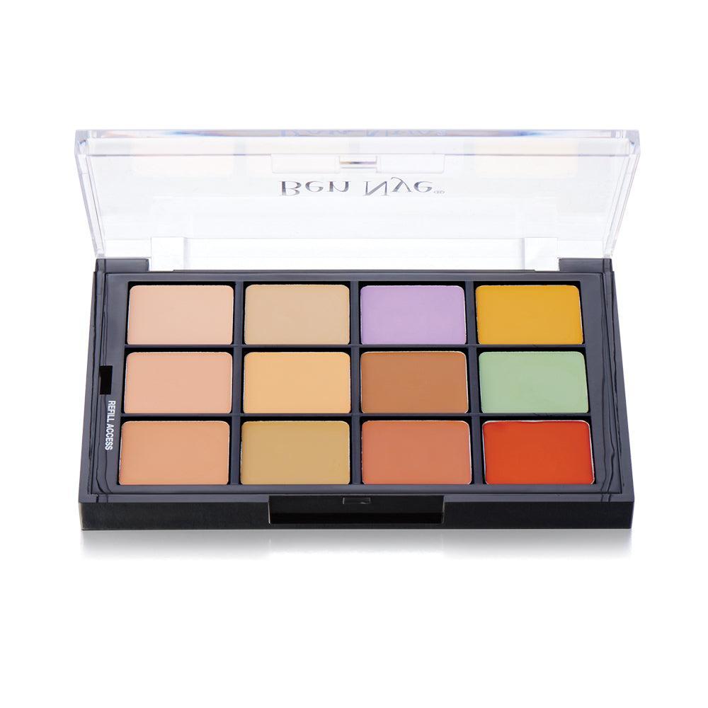 STP-15 Concealers & Adjusters Studio Color Palette peiteväripaletti-Backstage Beauty Finland