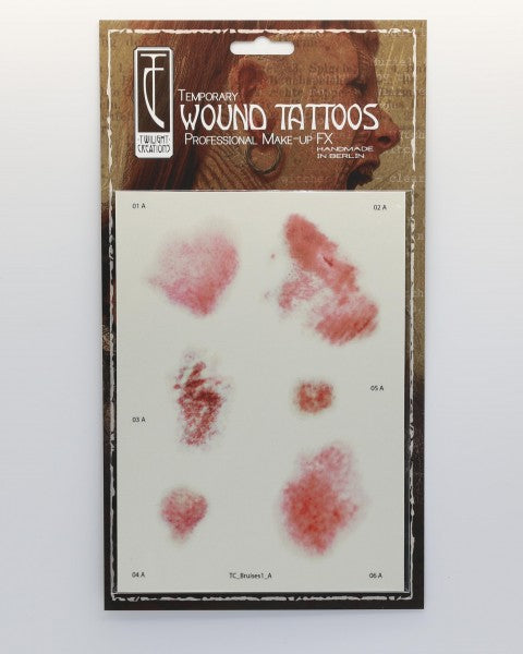 Mustelmat 1A - traumatatuoinnit