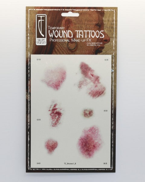 Mustelmat 1B - traumatatuoinnit