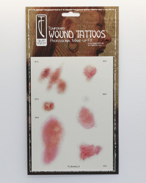 Mustelmat 2A - traumatatuoinnit