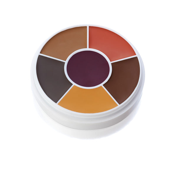Ben Nye Dark Brown Contour Wheel (CBW-7) - Backstage Beauty Finland