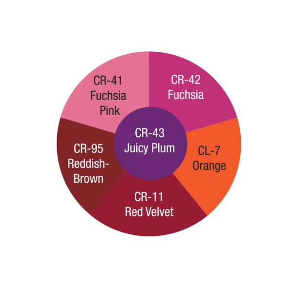 Ben Nye Bright Creme Rouge Wheel (CR-300)