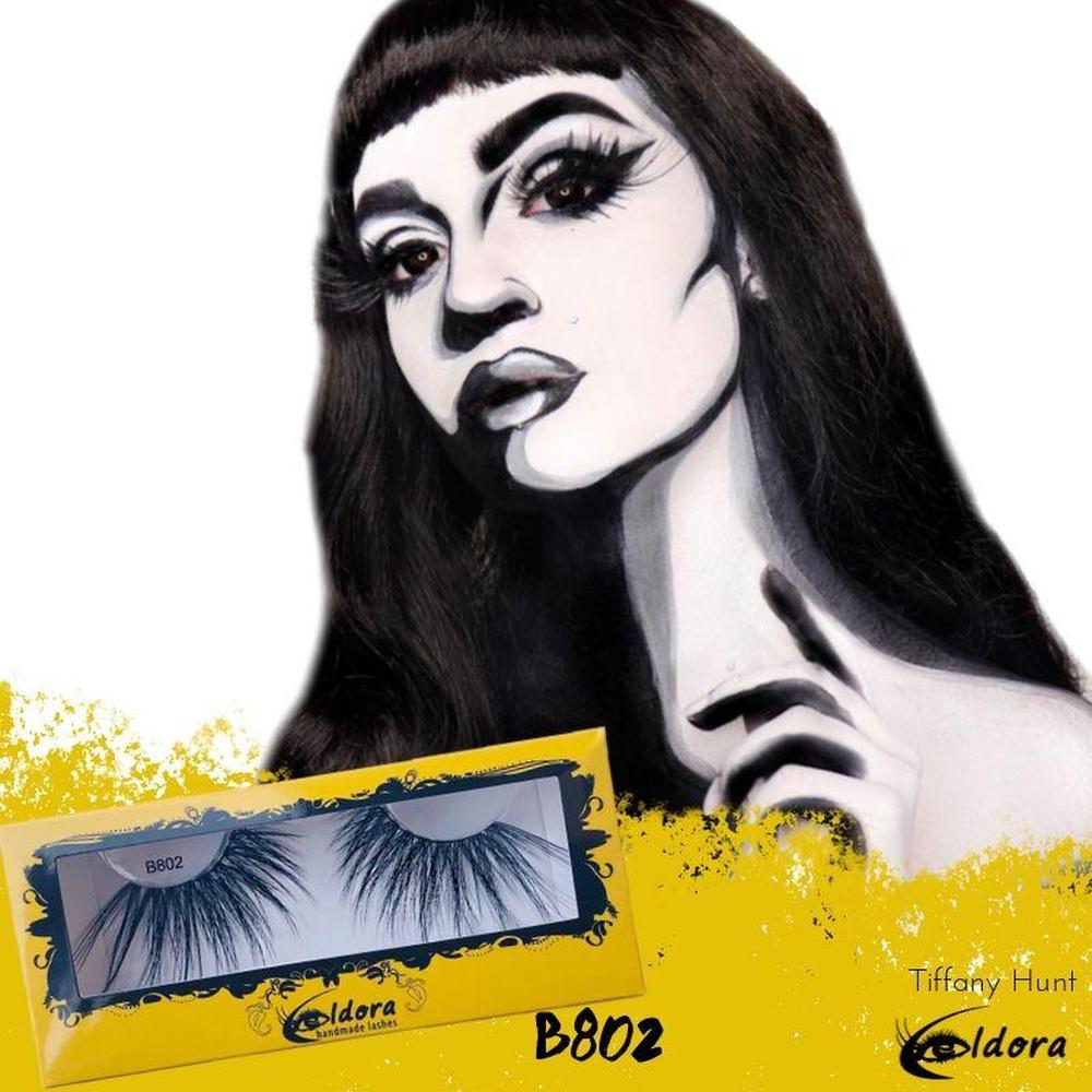 Eldora B802 Black Maxi-Crossed Creative ripset - Backstage Beauty Finland