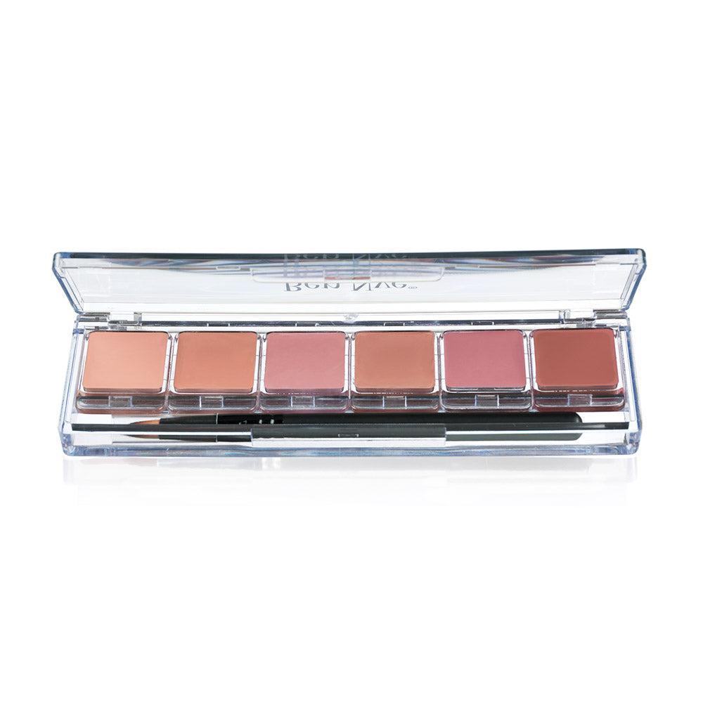Ben Nye Nudes Lip Color huulipunapaletti (LSP-4)-Backstage Beauty Finland