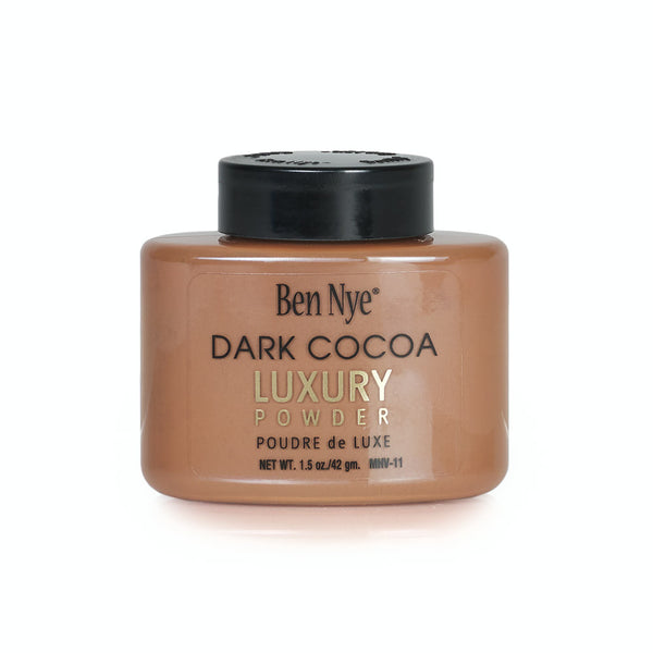 Ben Nye Dark Cocoa Luxury Powder irtopuuteri - Backstage Beauty Finland