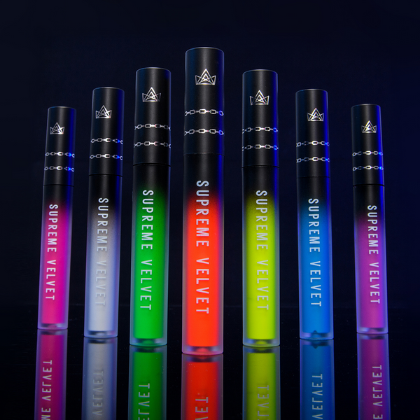 BPerfect SUPREME VELVET - BRIGHT LIQUID LIPS huuli- ja silmämeikkivärit