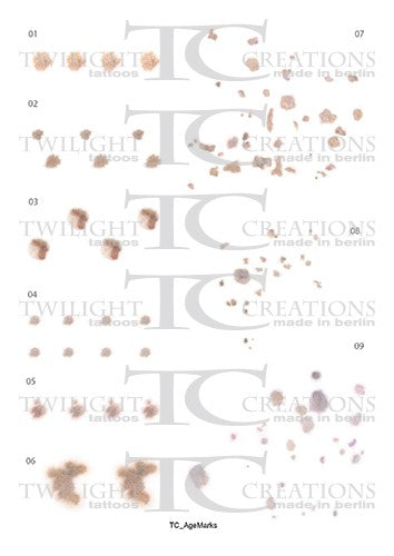 Age Marks - Tattoo Transfer