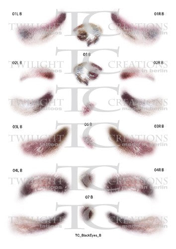 Musta silmä B - traumatatuoinnit