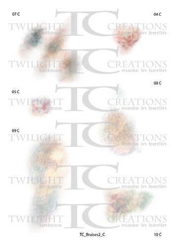 Mustelmat 2C - traumatatuoinnit