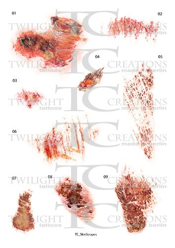 Naarmut 1 - traumatatuoinnit