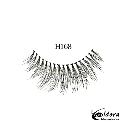 Eldora H168 Human Hair False Lashes ripset - Backstage Beauty Finland