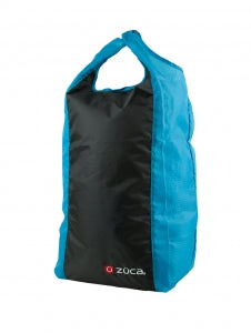 ZÜCA Stuff Sack Sharkz kestokassi (musta/turkoosi) - Backstage Beauty Finland