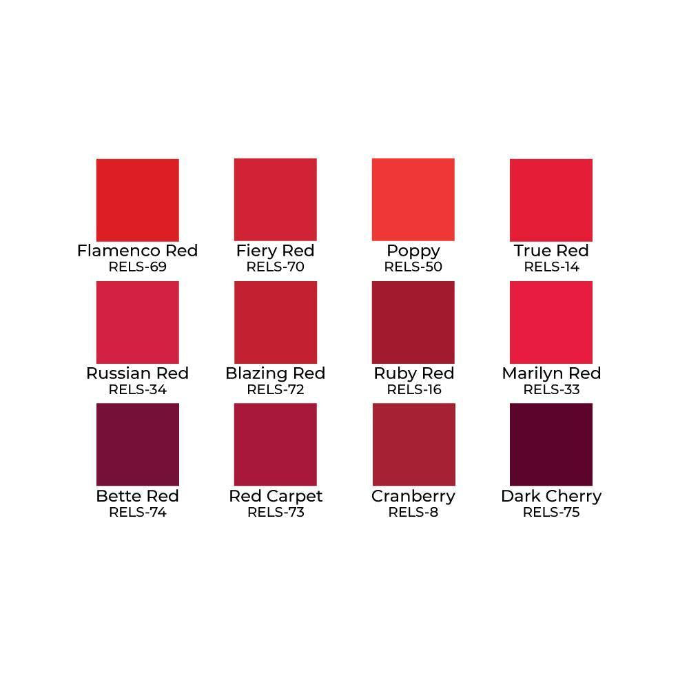 Ben Nye All-Red Lip Color Studio Color huulipunapaletti (STP-35)-Backstage Beauty Finland
