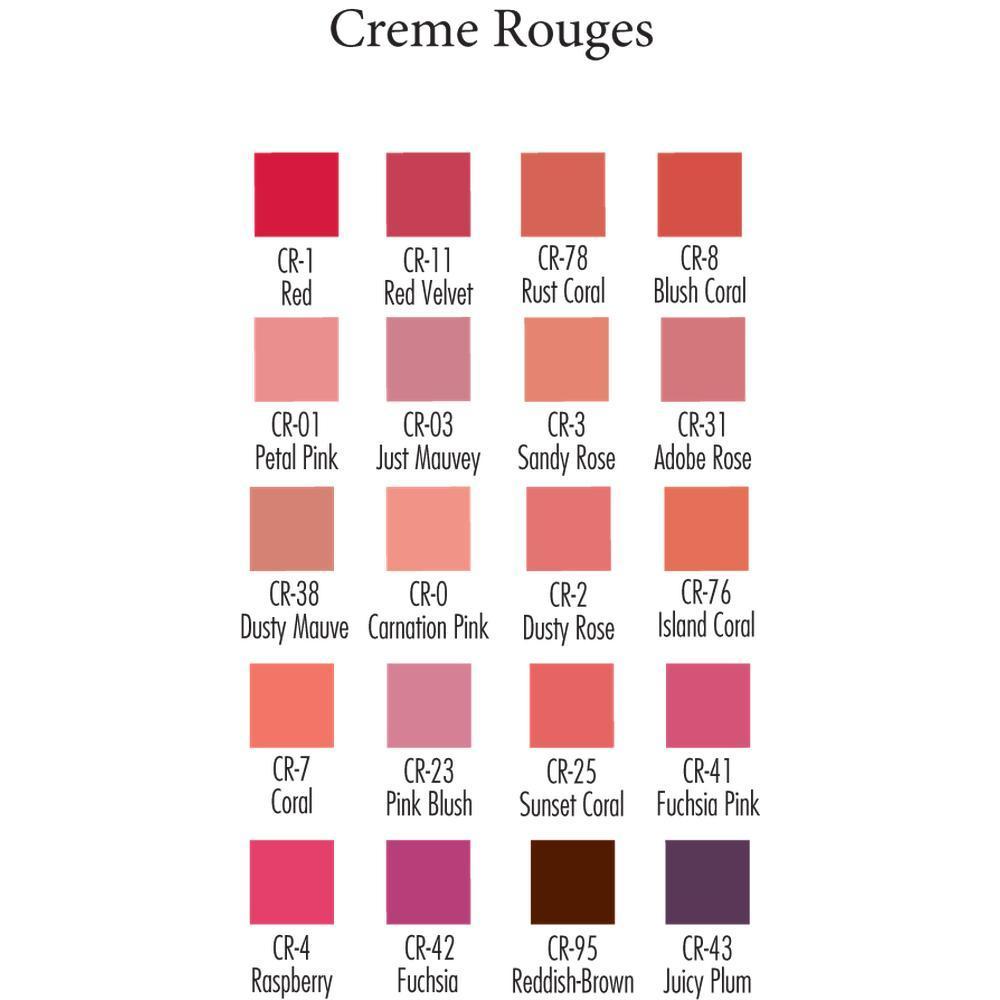 Ben Nye Creme Rouge voidemaiset poskipunat (CR-) - Backstage Beauty Finland