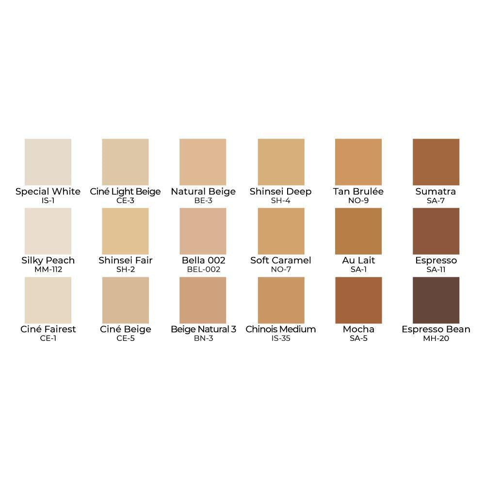 HDFP-10 Matte HD Foundation Diverse Harmony meikkivoidepaletti - Backstage Beauty Finland