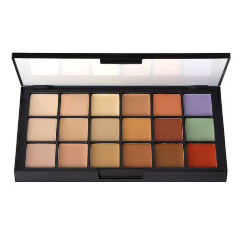 Ben Nye MediaPro HD Concealer & Adjuster peiteväripaletti (HDAP-10)
