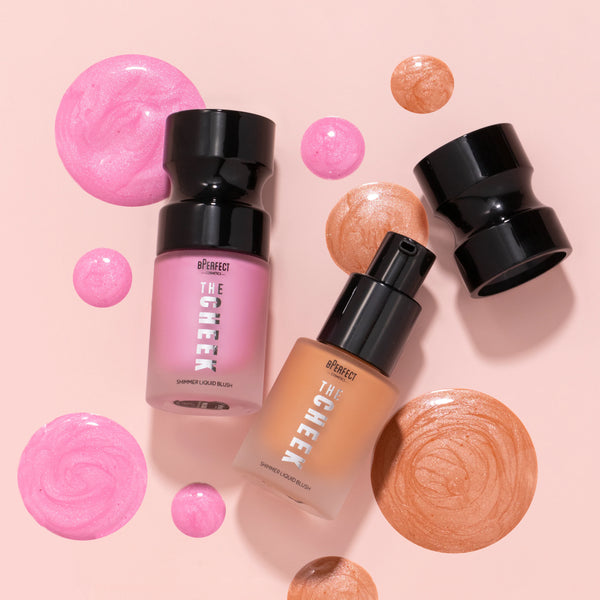 BPerfect THE CHEEK - Shimmer Liquid Blush nestemäinen poskipuna
