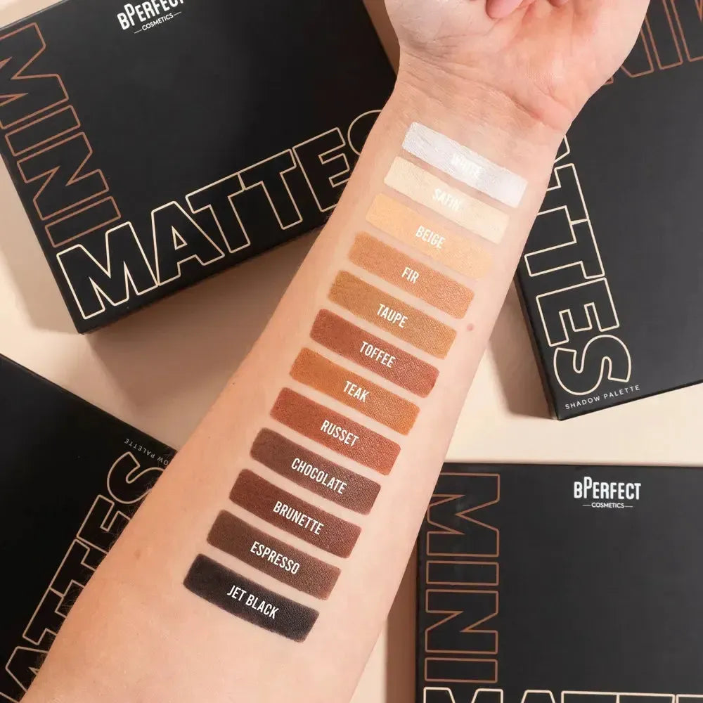 BPerfect Mini Mattes Palette-Backstage Beauty Finland