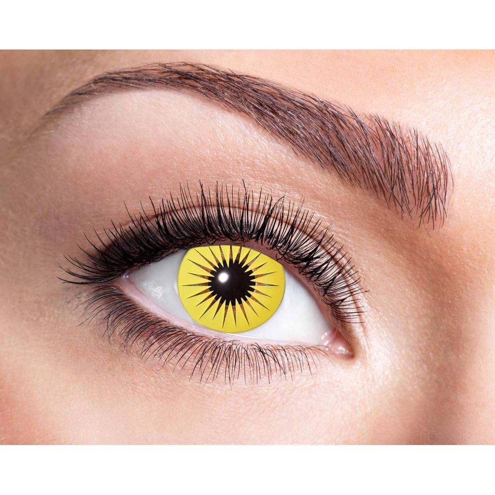 z-620 Yellow Star (12kk) piilolinssit - Backstage Beauty Finland