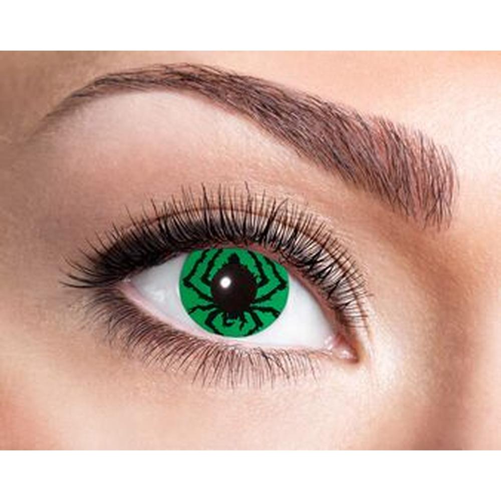 z-789 Green Spider (12kk) piilolinssit - Backstage Beauty Finland