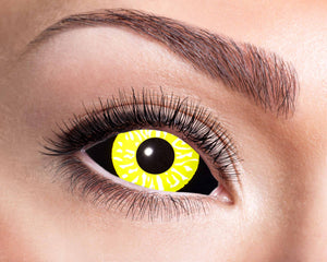z-s15 Sclera Black Yellow piilolinssit