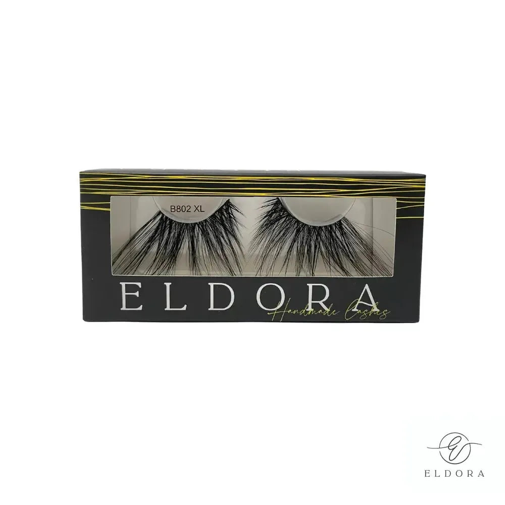Eldora B802 XL Black Maxi-Crossed Creative ripset-Backstage Beauty Finland