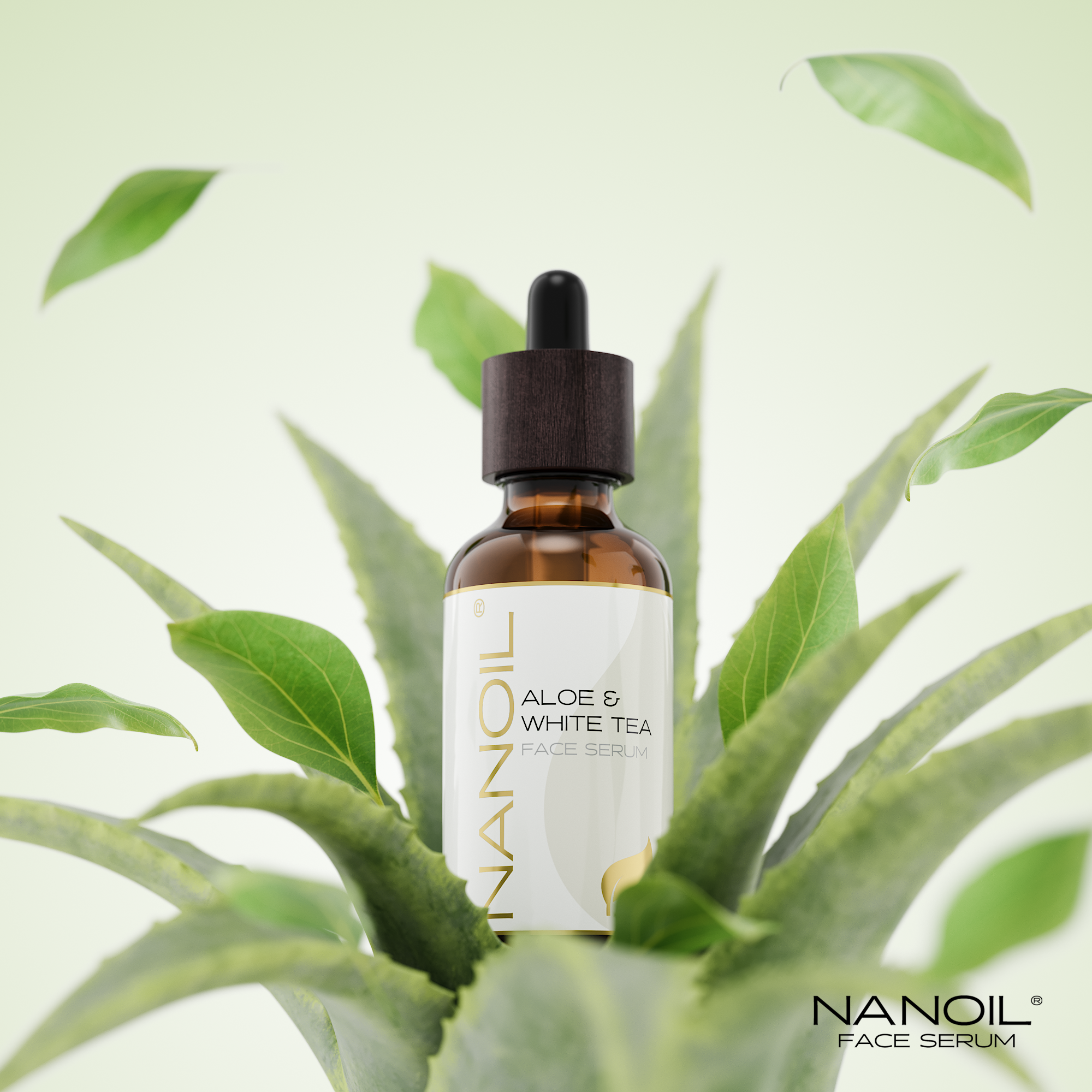 Nanoil Aloe & White Tea Face Serum