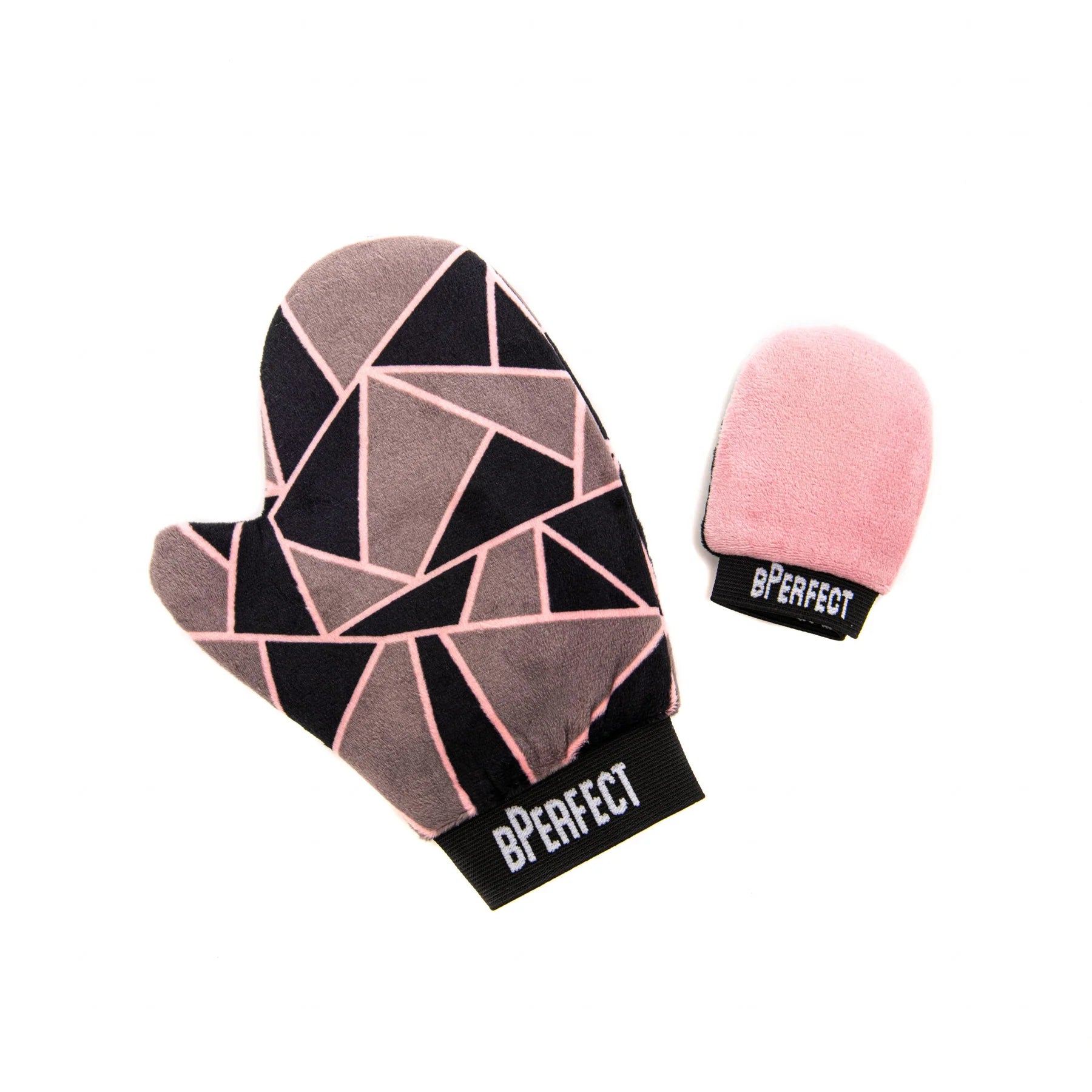 BPerfect DUO TANNING MITT SET itseruskettavan levityshanska duo