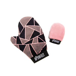 BPerfect DUO TANNING MITT SET itseruskettavan levityshanska duo