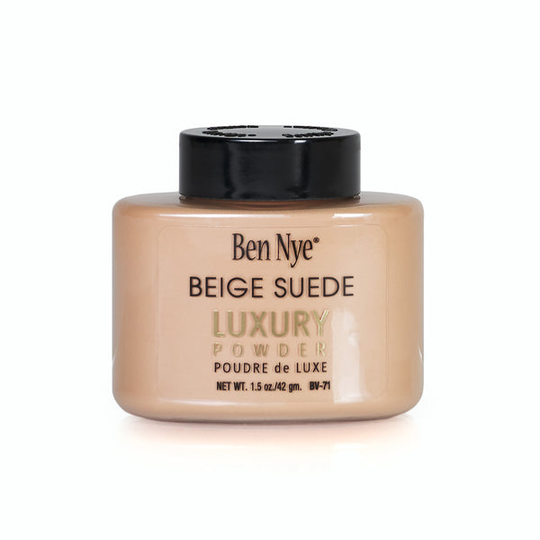 Ben Nye Beige Suede Luxury Powder irtopuuteri - Backstage Beauty Finland