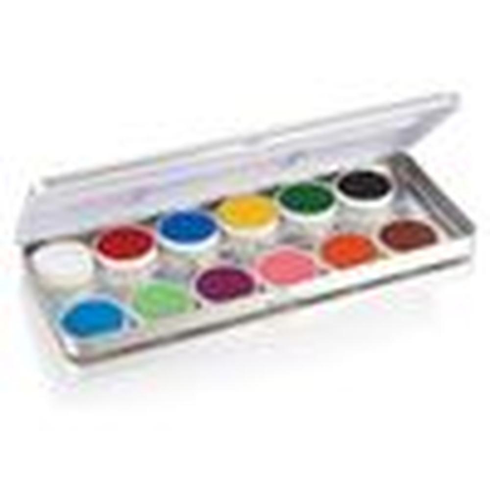 Ben Nye Master Creme Palette rasvaväripaletti (LKP-12) - Backstage Beauty Finland