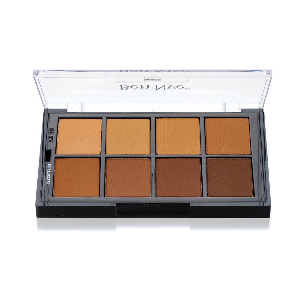 Ben Nye Mojave Poudre Studio Color puuteripaletti (STP-55)-Backstage Beauty Finland