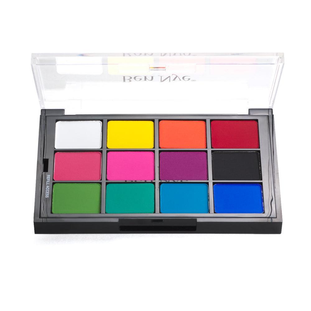 Ben Nye Rainbow Studio Color luomiväripaletti (STP-80)-Backstage Beauty Finland