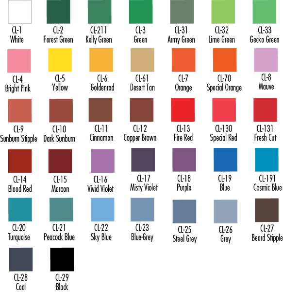 Ben Nye Creme Colors rasvavärit (CL-)