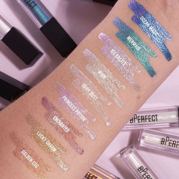BPerfect GLAMOUR GLITTER LIQUID EYESHADOWS – DUO SHIFT COLLECTION nestemäiset luomivärit