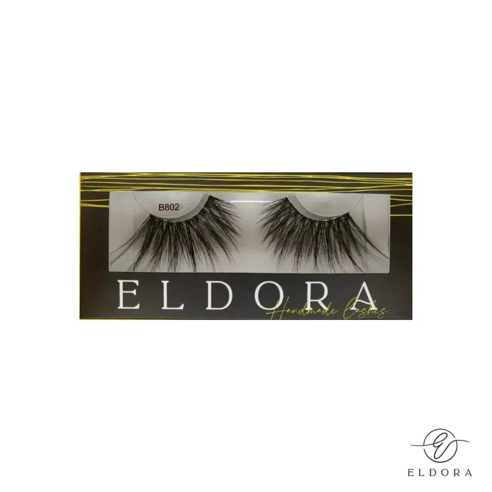 Eldora B802 Black Maxi-Crossed Creative ripset - Backstage Beauty Finland
