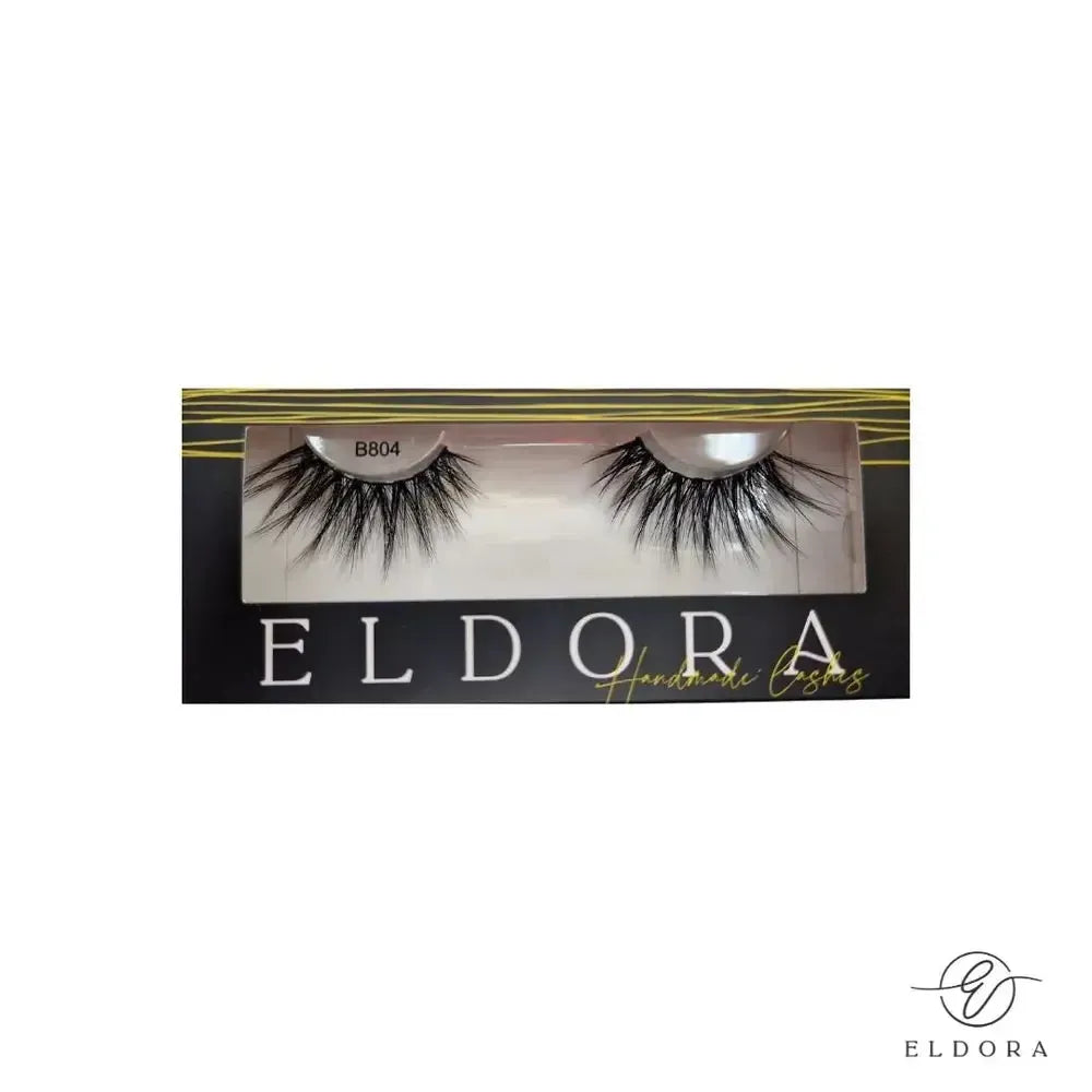 Eldora B804 Black Medium Crossed Creative ripset - Backstage Beauty Finland
